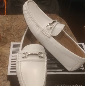 Z. Vaughn Loafers- White- US MEN 10